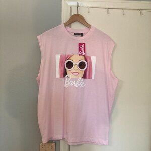 NWT ASOS Design Barbie sleeveless oversize tee, XS
